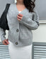 VMBOOM Cardigan - Light Grey Melange