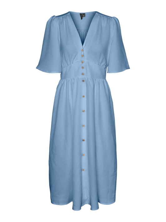 VMMELANEY Dress - Chambray Blue