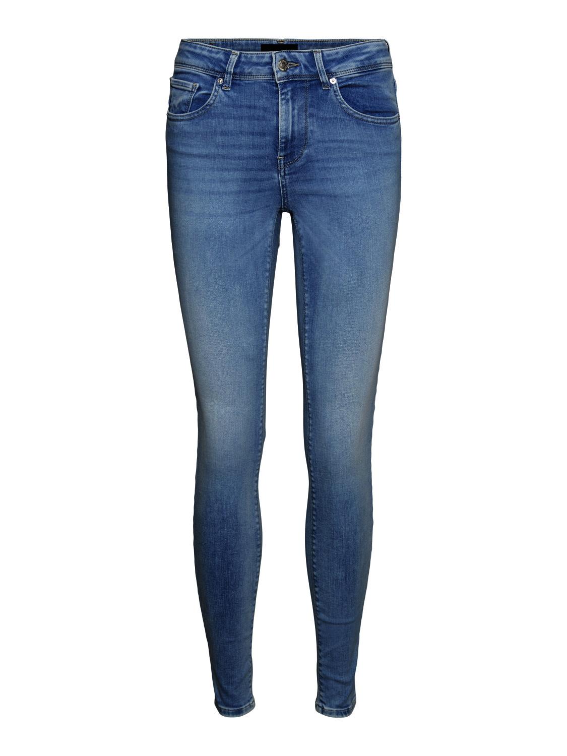 VMSOPHIA Jeans - Medium Blue Denim lim